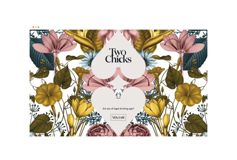 two chicks cocktails website