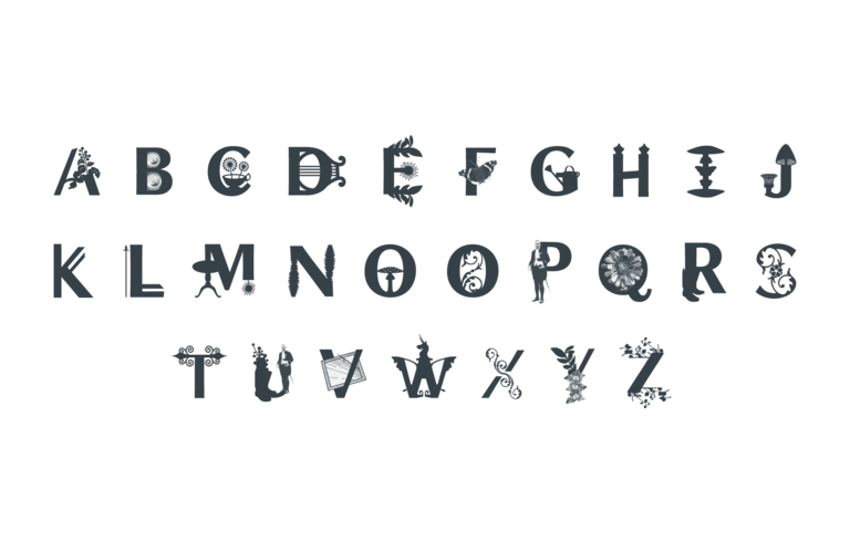 packwood house bespoke font