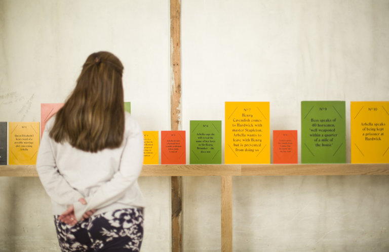 Arbella exhibition design National Trust