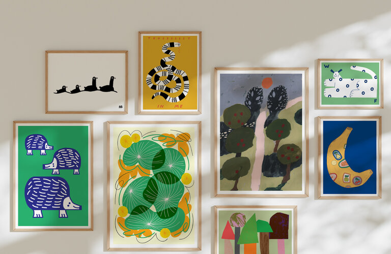 mini editions artist wall