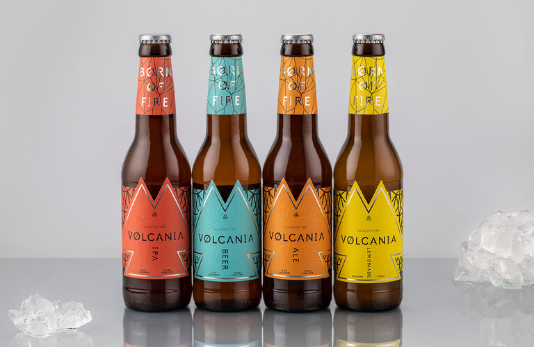 Glacierfire Beer Packaging