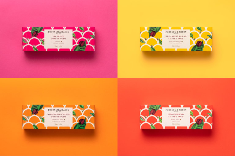 fortnum and mason coffee packaging