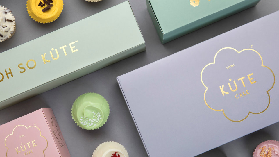 kute cake packaging