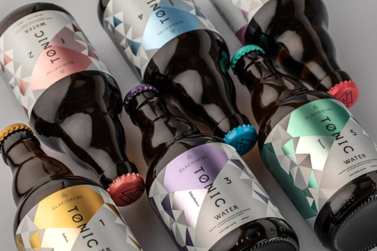 glacierfire tonic water packaging
