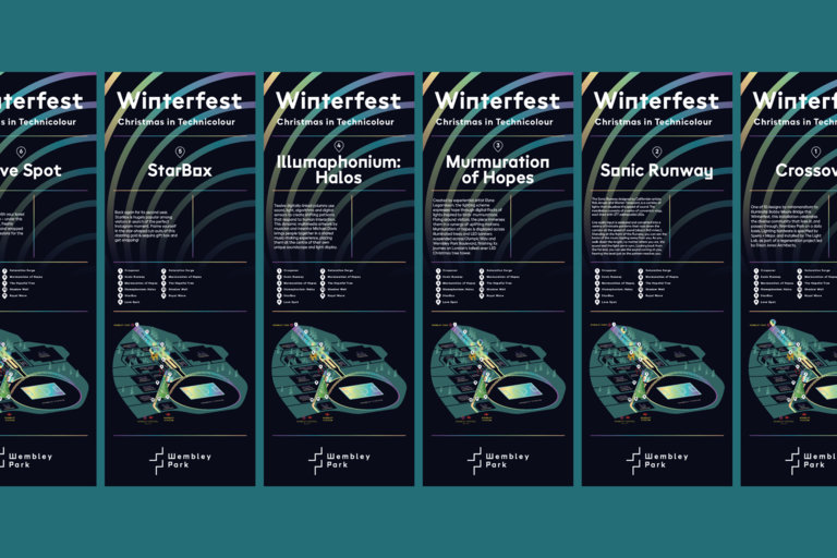 wembley winterfest branding