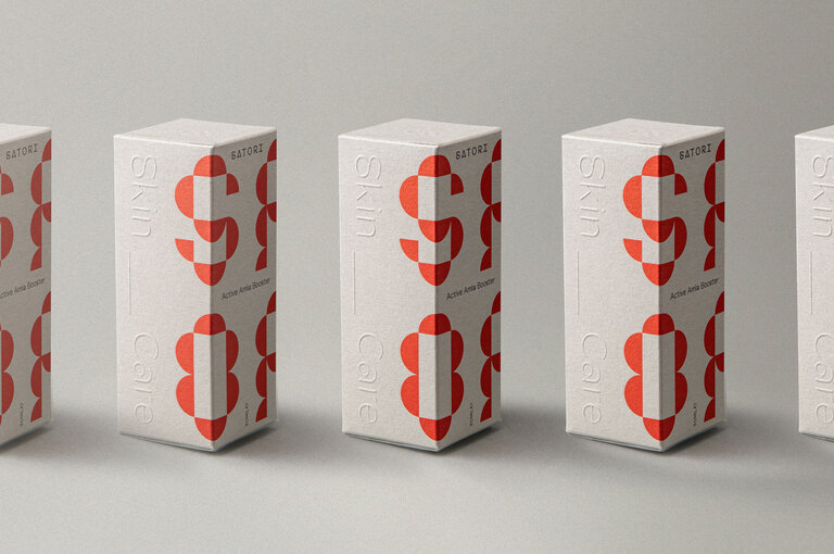 satori skincare packaging