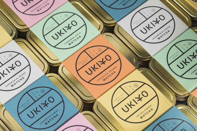 ukiyo matcha packaging