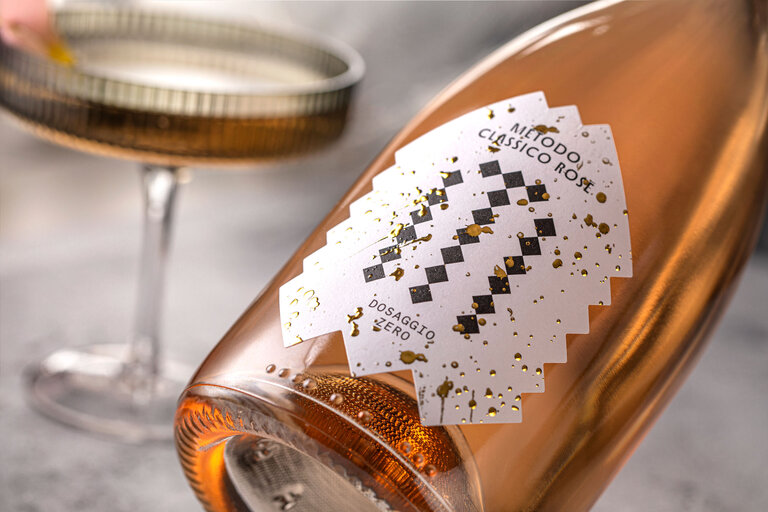 tenuta marino sparkling rose detail