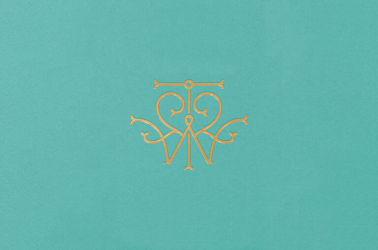 wimbledon tea monogram