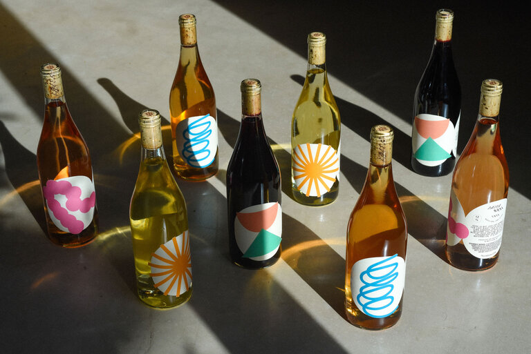 talea beer co wine bottles