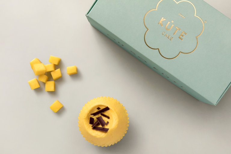 kute cake mango