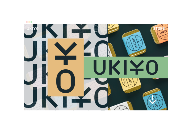 ukiyo matcha branding