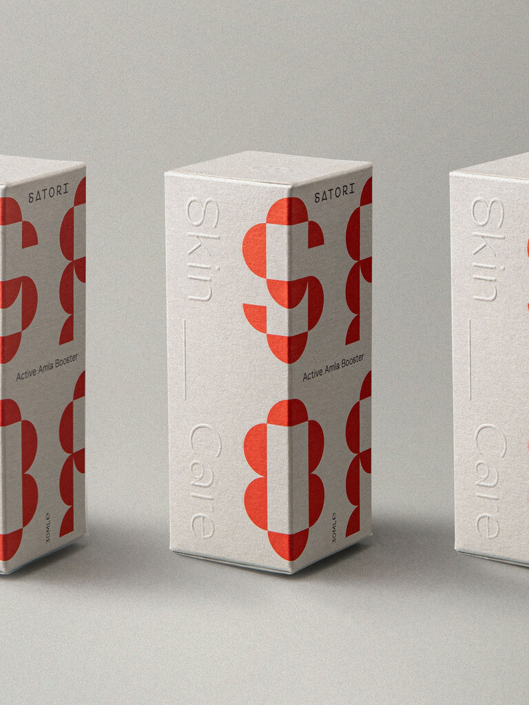 satori skincare packaging